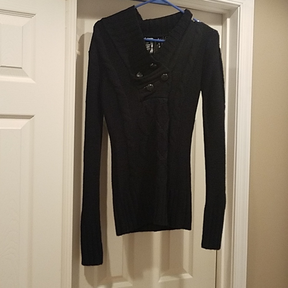 Black sweater